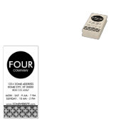 Tampons Encreurs carte de visite simple cintre (Tamponné)