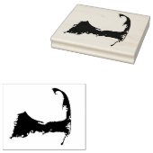 Tampons Encreurs Carte du Cap Code Massachusetts (Tamponné)