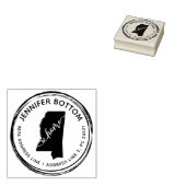 Tampons Encreurs Carte du Mississippi (Tamponné)