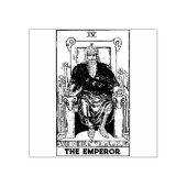 Tampons Encreurs Carte Tarot : Empereur : Texte personnalisé (Impression)