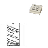 Tampons Encreurs Carte Tarot : Huit de Baguettes : 8 de Baguettes (Tamponné)