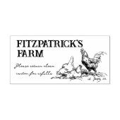 Tampons Encreurs Carton de marquage de la ferme d'oeufs de poulet v (Impression)