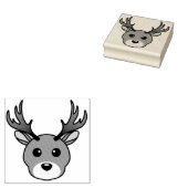 Tampons Encreurs Cartoon Deer (Tamponné)