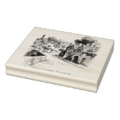 Tampons Encreurs Castle Combe Village Sketch, Wiltshire England (Tampon)