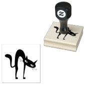 Tampons Encreurs Cat Arché Design Timbre en bois (Tamponné)