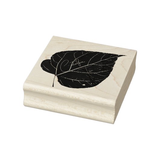 Tampons Encreurs Catalpa Tree Leaf Imprimer Timbre en caoutchouc (Tampon)