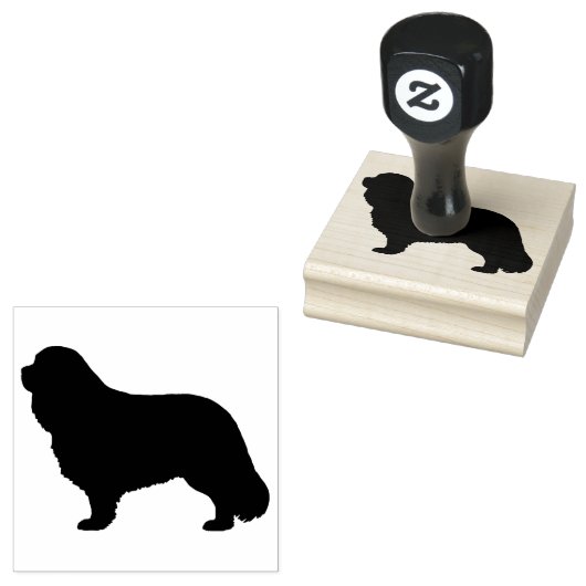 Tampons Encreurs Cavalier King Charles Spaniel Silhouette (Tamponné)