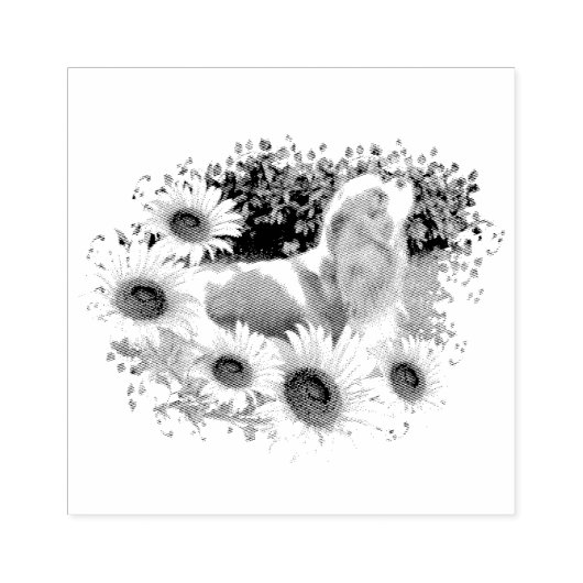 Tampons Encreurs Cavalier King Charles Spaniel Stamper (Impression)