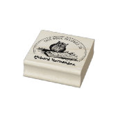 Tampons Encreurs Ce Livre Appartient À, Chouette Livre (Tampon)