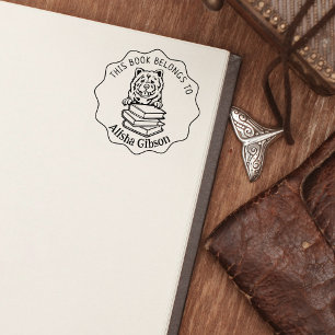 Tampons Encreurs Ce Livre Appartient À, Chow Chow Chow