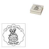 Tampons Encreurs Ce Livre Appartient À, Cute Labrador Book (Tamponné)