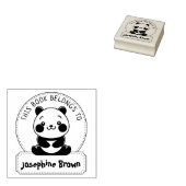 Tampons Encreurs Ce Livre Appartient À, Cute Panda, Child Book (Tamponné)