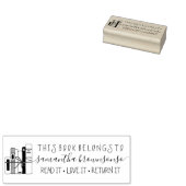 Tampons Encreurs Ce Livre Appartient À L'Enseignant (Tamponné)