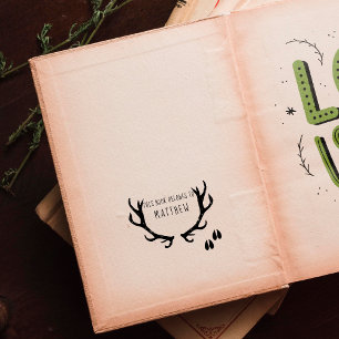 Tampons Encreurs Ce Livre Appartient À   Monogramme