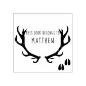 Tampons Encreurs Ce Livre Appartient À | Monogramme (Impression)