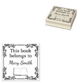 Tampons Encreurs Ce Livre Appartient À | Timbre en bois (Tamponné)