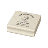 Tampons Encreurs Ce livre appartient au nom Adresse Plaque de réser (Tampon)