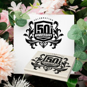 Tampons Encreurs Célébration du 50e anniversaire Timbre en caoutcho