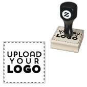 Tampons Encreurs Centre Square Business Logo Custom Rubber Stamp (Tamponné)