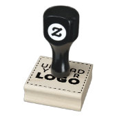 Tampons Encreurs Centre Square Business Logo Custom Rubber Stamp (Tampon)