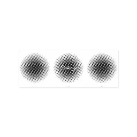 Tampons Encreurs Cercle à demi-tonalité Abstrait Thunder_Cove (Impression)