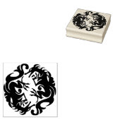 Tampons Encreurs cercles dragons timbre d'art (Tamponné)