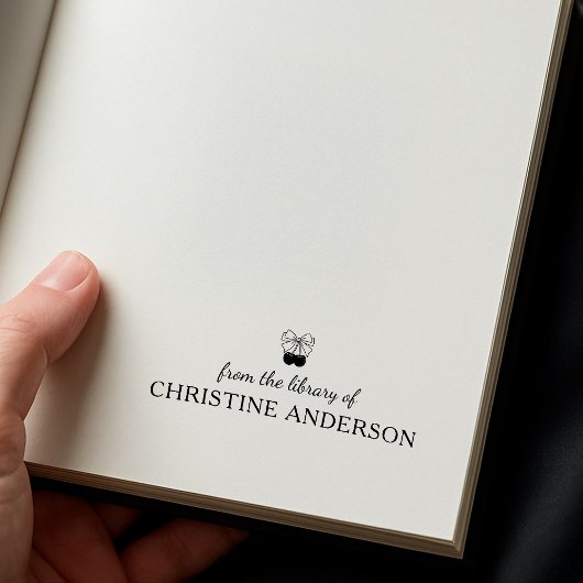 Tampons Encreurs Cerise | Faites votre propre | De La Bibliothèque