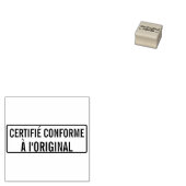 Tampons Encreurs CERTIFIÉ CONFORME A l'ORIGINAL (Tamponné)