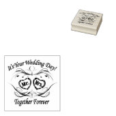 Tampons Encreurs C'est votre jour de mariage - Script (Tamponné)