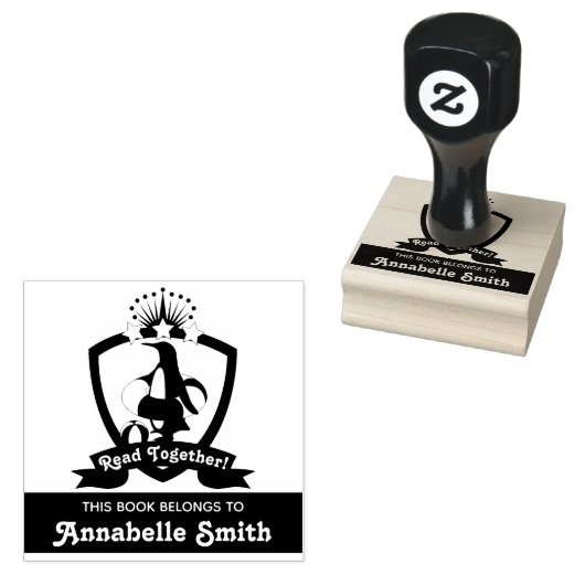 Tampons Encreurs Cette Exemplaire Appartient À Mignon Manchot Enfan (Tamponné)