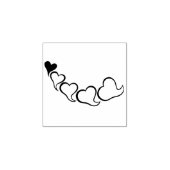 Tampons Encreurs Chaîne de coeurs illustration timbre art (Impression)