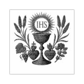 Tampons Encreurs Chalice eucharistique et première communion IHS (Impression)