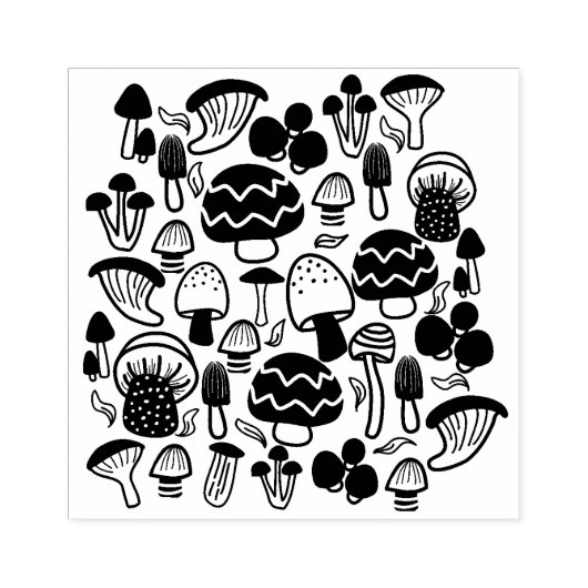 Tampons Encreurs Champignon simple (Impression)