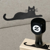 Tampons Encreurs Chat cool allongé