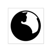 Tampons Encreurs Chat en caoutchouc circulaire (Impression)