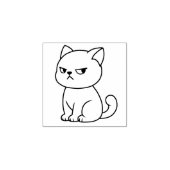 Tampons Encreurs Chat grincheux humeur 1x1 (Impression)