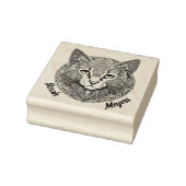 Tampons Encreurs Chat Mandala (Tampon)