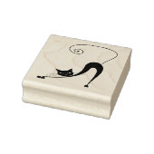 Tampons Encreurs Chat merdique Noir Kitty Timbre en caoutchouc pers (Tampon)