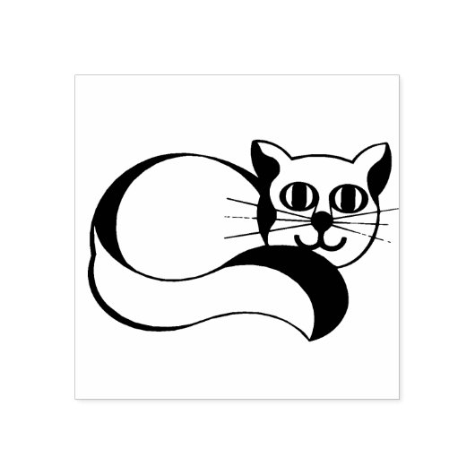 Tampons Encreurs Chat mignon (Impression)