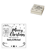 Tampons Encreurs Chat mignonne Joyeux Noël avec amour, Couple (Tamponné)