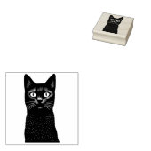 Tampons Encreurs Chat noir (Tamponné)