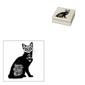 Tampons Encreurs Chat noir de Sugar (Tamponné)