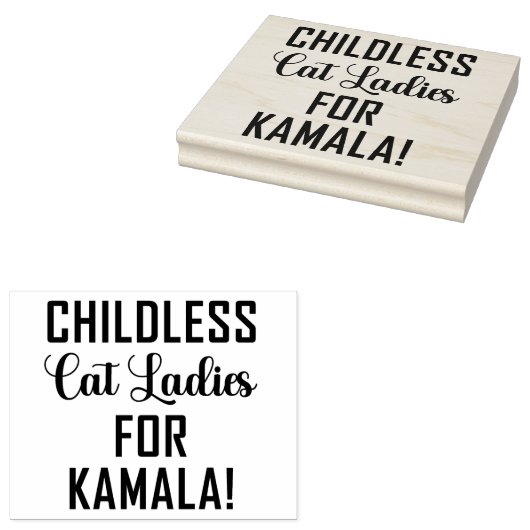 TAMPONS ENCREURS CHAT SANS ENFANT DAMES... (Tamponné)