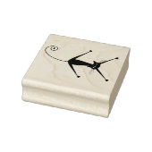 Tampons Encreurs Chat Scrappy Kitty Noir Personnalisé (Tampon)