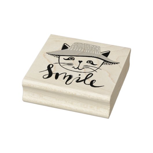 Tampons Encreurs Chat sourire (Tampon)