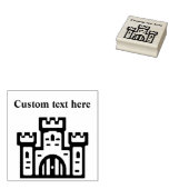 Tampons Encreurs Château de Mighty Custom Rubber Stamp (Tamponné)
