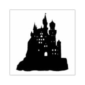 Tampons Encreurs Château Forteresse Silhouette Halloween (Impression)