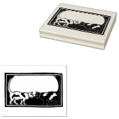 Tampons Encreurs Chats Art Nouveau (Tamponné)