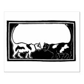 Tampons Encreurs Chats Art Nouveau (Impression)