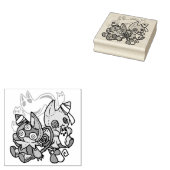 Tampons Encreurs Chats déplaisants Halloween Art : Paw-sitly Fright (Tamponné)